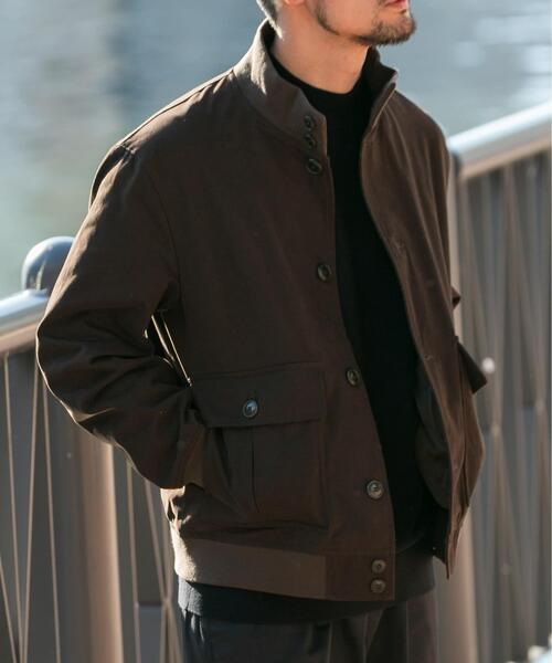URBAN RESEARCH ROSSO MEN(アーバンリサーチロッソメン)の「『XLサイズあり』バルスターモールスキンブルゾン(ブルゾン・メンズ・ベージュ/ブラック/ダークブラウン・X-LARGE/MEDIUM/LARGE)」の3枚目の写真
