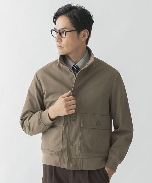 URBAN RESEARCH ROSSO MEN(アーバンリサーチロッソメン)の「『XLサイズあり』バルスターモールスキンブルゾン(ブルゾン・メンズ・ベージュ/ブラック/ダークブラウン・X-LARGE/MEDIUM/LARGE)」の1枚目の写真