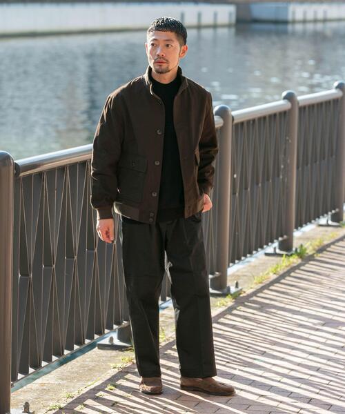 セール】『XLサイズあり』バルスターモールスキンブルゾン（ブルゾン