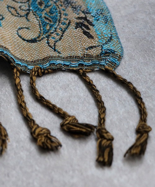 antiqua（アンティカ）の「エスニック柄 大判ストール（ストール/ショール・レディース・パープル/ブルー/ブラウン系その他/ブラック・FREE）」の5枚目の写真