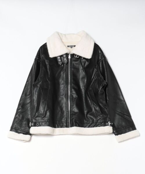 美品✨　B-3フライトジャケット ブラック Ｌ ☆オーストラリア産ムートン オールブラック B-3フライトジャケット☆S