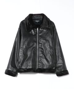 MAISON SPECIALシープレザープライムオーバーダブルライダージャケット UNISEX》Sheep Leather Prime-Over Double Rider Jacket/シープレザー
