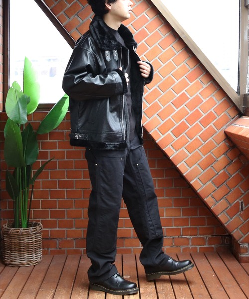 ８(eight)（エイト）の「B-3フライトジャケット（ミリタリージャケット・メンズ・ブラック/ブラック系その他・MEDIUM/LARGE）」の13枚目の写真