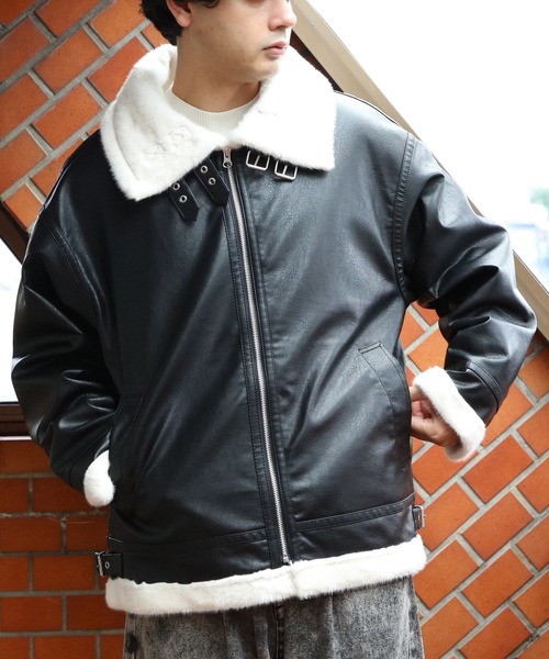 ８(eight)（エイト）の「B-3フライトジャケット（ミリタリージャケット・メンズ・ブラック/ブラック系その他・MEDIUM/LARGE）」の17枚目の写真