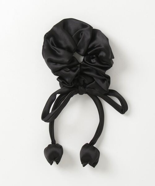 Libra Cue(リブラ キュー)の「バドリボンシュシュ(シュシュ・レディース・ブラック/ブラウン・FREE)」の5枚目の写真