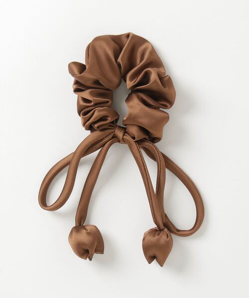 Libra Cue(リブラ キュー)の「バドリボンシュシュ(シュシュ・レディース・ブラック/ブラウン・FREE)」の9枚目の写真