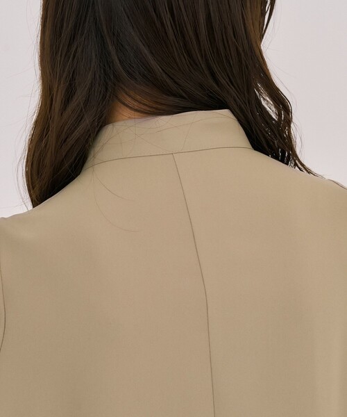 UNITED TOKYO（ユナイテッドトウキョウ）の「【残りわずか！】タイボタンメルトタッチブラウス｜ウォッシャブル/防シワ/UVカット/オケージョン/オフィスカジュアル/通勤/冬服（シャツ/ブラウス・レディース・アイボリー/ベージュ/ブラック・FREE）」の13枚目の写真