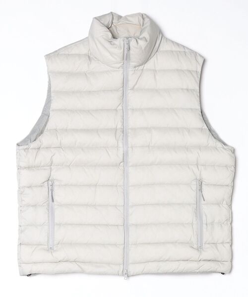 fridge（フリッジ）の「【ES.1】エスアイ Middle Down Vest（ダウンベスト・メンズ・ネイビー/ライトグレー/ブラック・X-LARGE/SMALL/LARGE/MEDIUM）」の4枚目の写真
