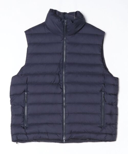 fridge（フリッジ）の「【ES.1】エスアイ Middle Down Vest（ダウンベスト・メンズ・ネイビー/ライトグレー/ブラック・X-LARGE/SMALL/LARGE/MEDIUM）」の5枚目の写真