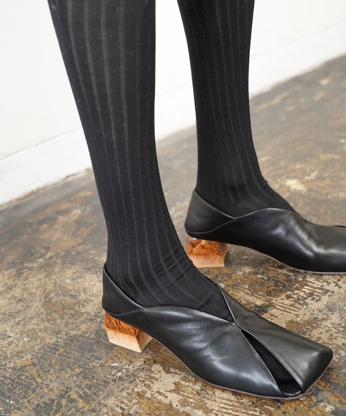 【みみ】ALM. ERIN LEATHER PUMPS black 39 ERIN LEATHER PUMPS （Black） -ALM. official web store | オリジナル