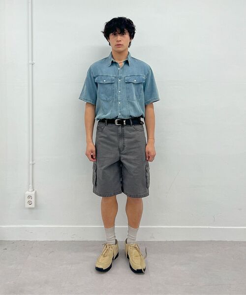 Millo Archive（ミロ アーカイブ）の「ダブルインデックスバミューダパンツ[チャコール]（その他パンツ・メンズ・その他・LARGE/X-LARGE/MEDIUM）」の10枚目の写真