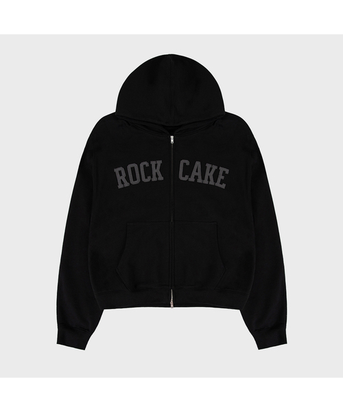 セール】Arch Logo Zip Up Hoodie - Black（パーカー）｜ROCKCAKE