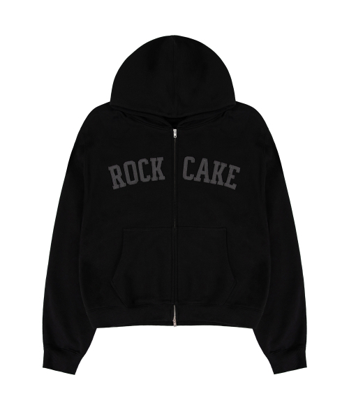 セール】Arch Logo Zip Up Hoodie - Black（パーカー）｜ROCKCAKE