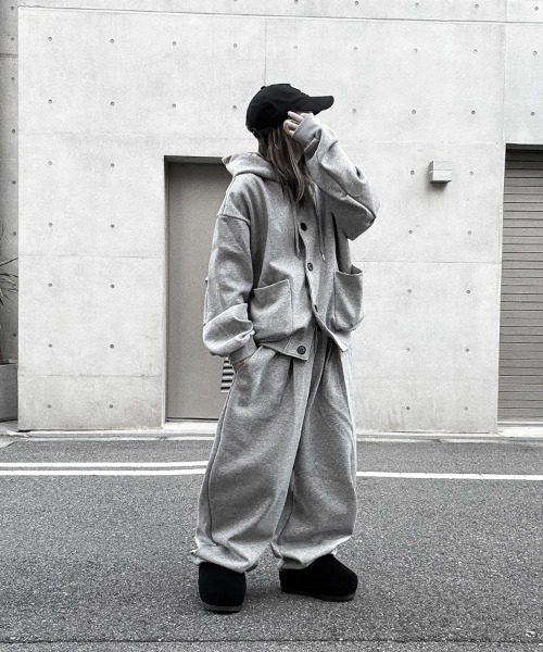 50S ビンテージ カスタム 後付けパーカー スウェット カーディガン 50S ビンテージ カスタム 後付けパーカー スウェット カーディガン