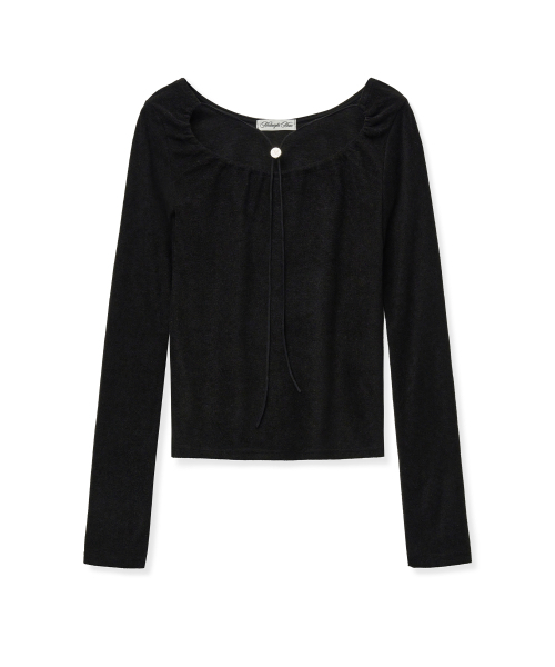 Midnight Move（ミッドナイトムーブ）の「string t [black]（Tシャツ/カットソー・レディース・その他・FREE）」の8枚目の写真