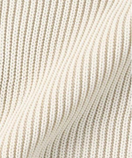 Right-on（ライトオン）の「【HONEYSUCKLE ROSE】畦編みニットカーディガン (Vネック/前開き/ボタン/レイヤード/着回し/通気性/軽量/オールシーズン/オフィスカジュアル)（カーディガン/ボレロ・レディース・グリーン/ブラック/ブルー/キナリ・L/S/M）」の12枚目の写真