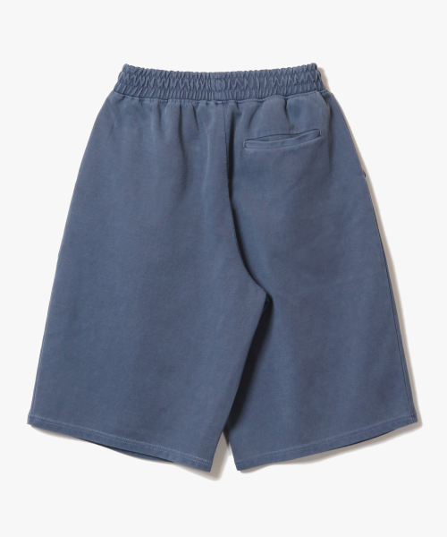XERO（ゼロ）の「Deep One Tuck Pigment Sweat Shorts [Blue]（その他パンツ・メンズ・その他・MEDIUM/LARGE/FREE/SMALL）」の2枚目の写真