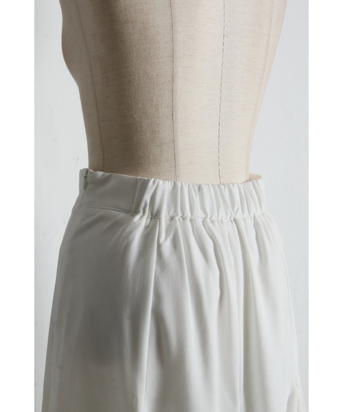 tocco closet（トッコ　クローゼット）の「【ZOZO限定】パネル切り替えレースフレアスカート（スカート・レディース・オフホワイト/モーブ系・M）」の20枚目の写真