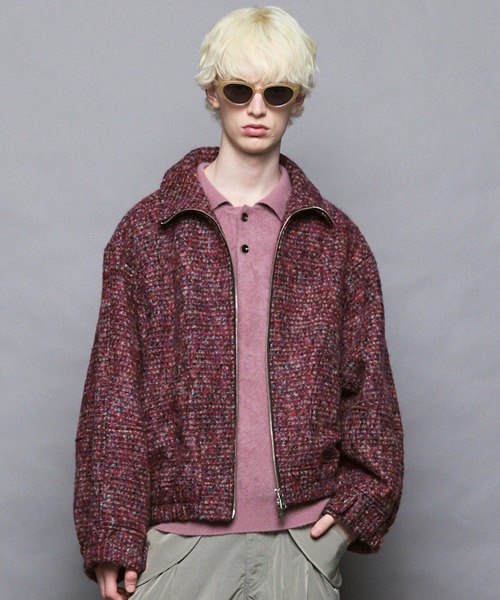 UNISEX》【Italian Dead Stock Fabric】Prime-Over Switching Stand