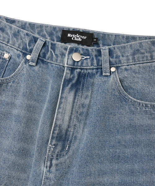 Retriever Club（レトリーバークラブ）の「SIDE POINT DENIM SHORTS [BLUE]（その他パンツ・メンズ・その他・SMALL/MEDIUM/LARGE）」の4枚目の写真