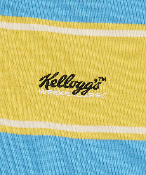 WKNDRS（ウィーキャンドース）の「KELLOGGS RUGBY PIQUE (BLUE)（ポロシャツ・レディース・その他・MEDIUM/LARGE/X-LARGE）」の6枚目の写真