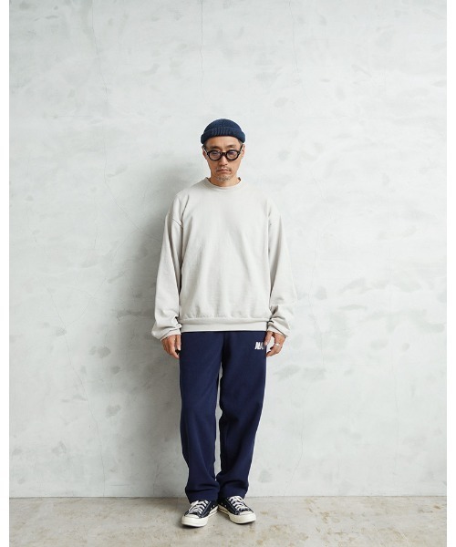 HOUSTON（ヒューストン）の「USNA（アメリカ海軍兵学校）オフィシャルライセンス フリース パンツ NAVYプリント USNA-026（その他パンツ・メンズ・ブラック/グレー/ネイビー・M/L/XL）」の6枚目の写真