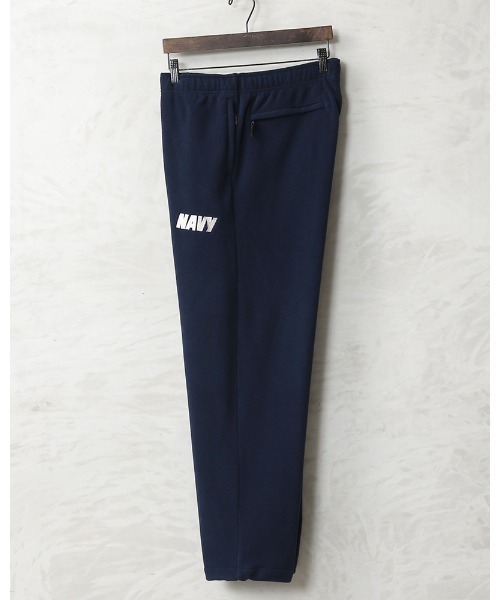 HOUSTON（ヒューストン）の「USNA（アメリカ海軍兵学校）オフィシャルライセンス フリース パンツ NAVYプリント USNA-026（その他パンツ・メンズ・ブラック/グレー/ネイビー・M/L/XL）」の8枚目の写真