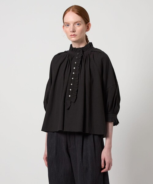 ＜Pheeta＞Clem ブラウス シャツ　黒　ブラック セール】＜Pheeta＞Clem ブラウス /014C-11（シャツ/ブラウス
