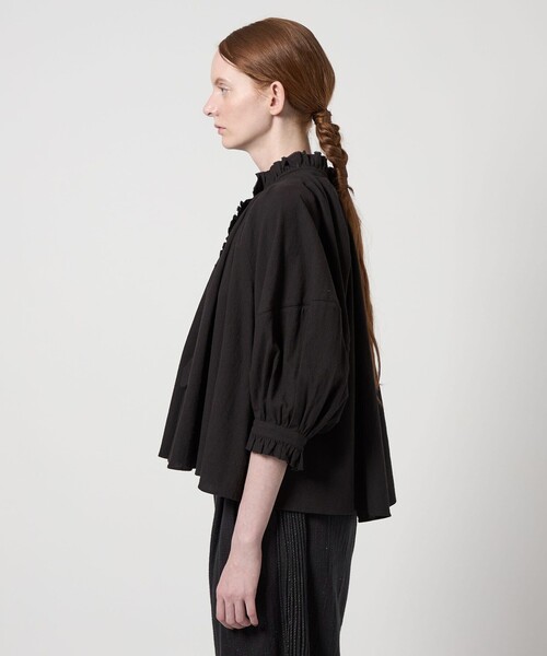 Pheeta（フィータ）の「＜Pheeta＞Clem ブラウス /014C-11（シャツ/ブラウス・レディース・ブラック・FREE）」の6枚目の写真