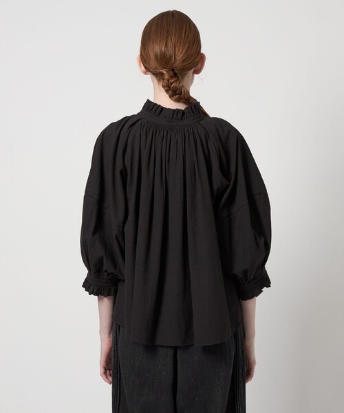 Pheeta（フィータ）の「＜Pheeta＞Clem ブラウス /014C-11（シャツ/ブラウス・レディース・ブラック・FREE）」の7枚目の写真