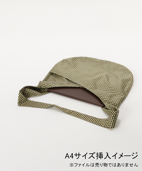 PULP/417EDIFICE（パルプフォーワンセブンエディフィス）の「COMING OF AGE / カミングオブエイジ HOBO CROSSBODY（ショルダーバッグ・レディース・その他/ブラック・FREE）」の4枚目の写真