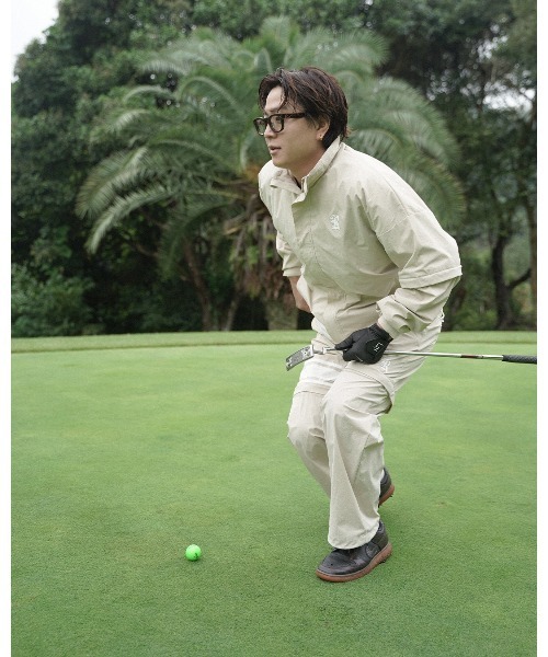 #Re:room California Golf Club(リルームカリフォルニアゴルフクラブ)の「2ウェイ ウォータープルーフ パンツ(その他パンツ・メンズ・ブラック/カーキ/ベージュ・SMALL/MEDIUM/LARGE)」の5枚目の写真