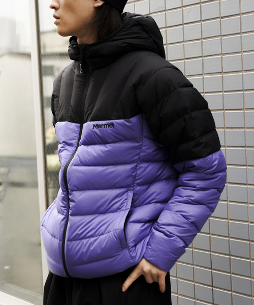 MARMOT（マーモット）の「Marmot / マーモット Lance Down Hoodie（ダウンジャケット/コート・メンズ・ブラック/レッド・MEDIUM/LARGE）」の17枚目の写真
