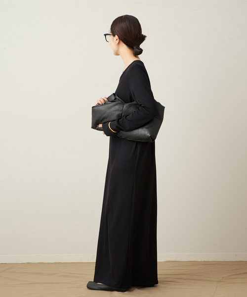 追加》Rib ロングスリーブ ワンピース 2（ワンピース）｜Plage