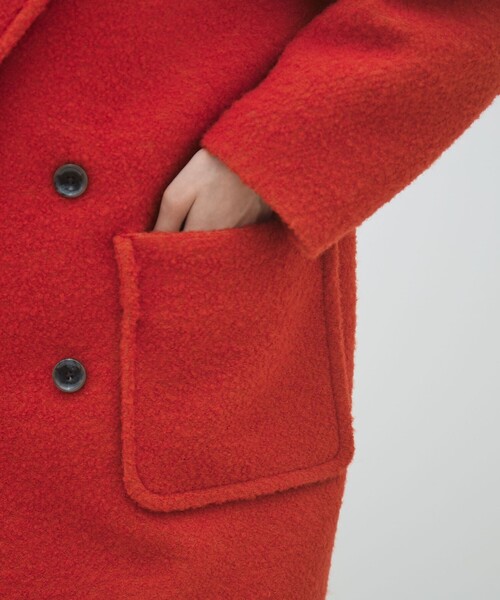 ブークレーボンディング ダブルブレストコート（その他アウター