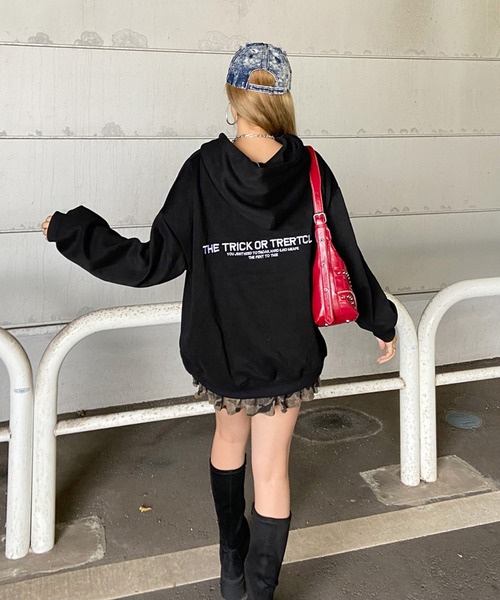 セール】ロゴ刺繍パーカープルオーバー（パーカー）｜non-hedge