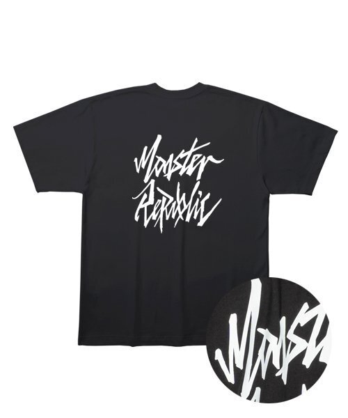 MONSTER REPUBLIC(モンスターリパブリック)の「ムーブメントロゴホワイトTシャツブラック(Tシャツ/カットソー・レディース・その他・LARGE/MEDIUM/SMALL/X-LARGE)」の3枚目の写真