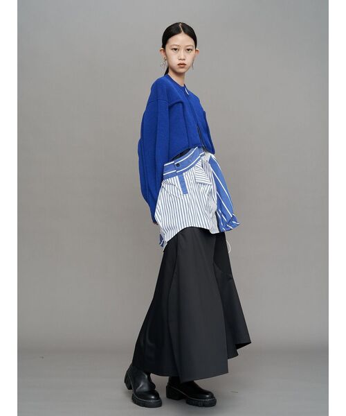 セール】WAVE ASYMMETRY SKIRT / ウェーブアシンメトリースカート