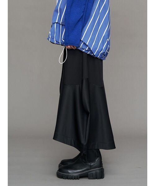 WAVE ASYMMETRY VEST ウェーブアシンメトリー　ベスト　スカート WAVE ASYMMETRY VEST【セットアップ着用可能