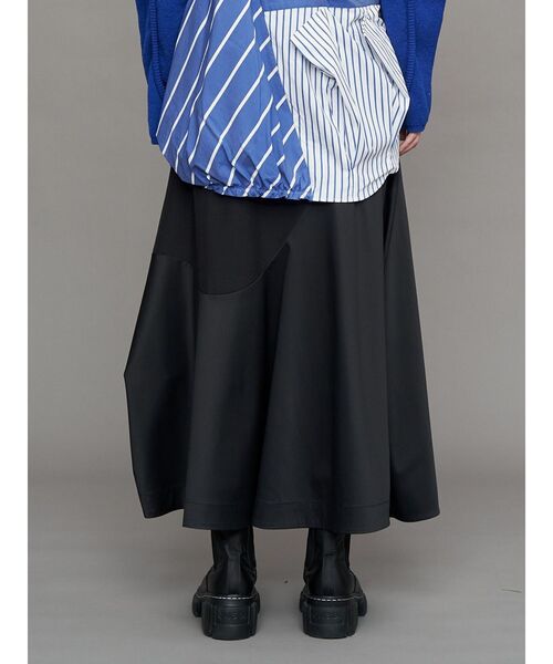セール】WAVE ASYMMETRY SKIRT / ウェーブアシンメトリースカート