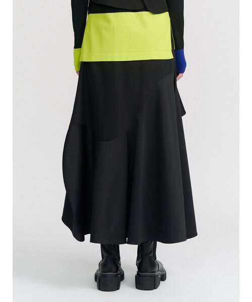 UN3D.(アンスリード)の「WAVE ASYMMETRY SKIRT / ウェーブアシンメトリースカート(スカート・レディース・グレー/ブラック・36/38)」の22枚目の写真