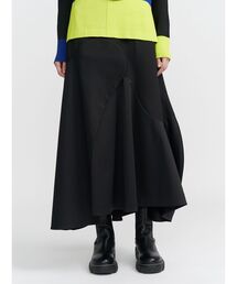 UN3D. | WAVE ASYMMETRY SKIRT【セットアップ着用可能】 / ウェーブアシンメトリースカート(スカート)