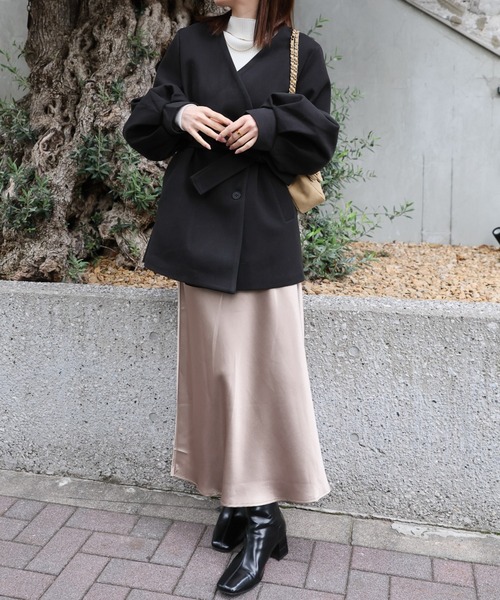 model:162cm　着用サイズ:F