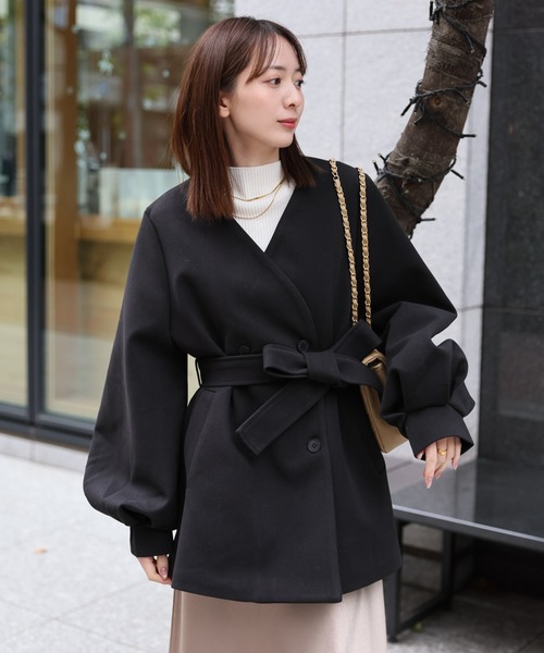 model:162cm　着用サイズ:F