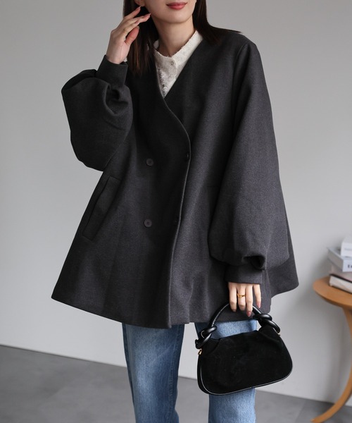 model:162cm　着用サイズ:F