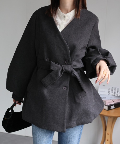 model:162cm　着用サイズ:F