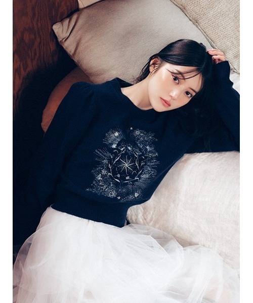 セール】エトワールエンブロイダリーニット（ニット/セーター）｜FRAY