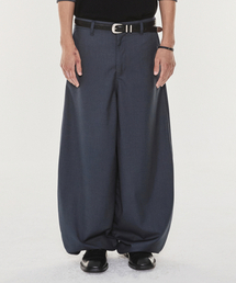 KICHUL（キチョル）の「Minimal balloon slacks (charcoal)（スラックス）」