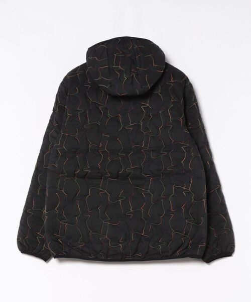 CHUMS（チャムス）の「CHUMS チャムス ブービーステッチパテッドパーカー（ブルゾン・メンズ・ブラック/その他1/ブラック系1・M/XL/L）」の4枚目の写真