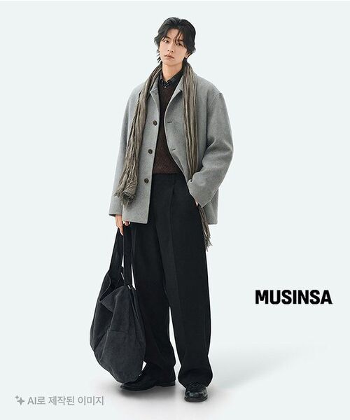 JUAN HOMME(ジュアンオム)の「ルーズドチェックシャツ(ダークネイビー)(シャツ/ブラウス・メンズ・その他・SMALL/MEDIUM/LARGE)」の13枚目の写真